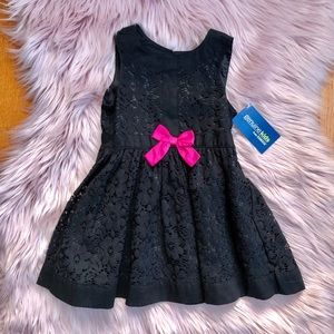 Black Dress with 🎀